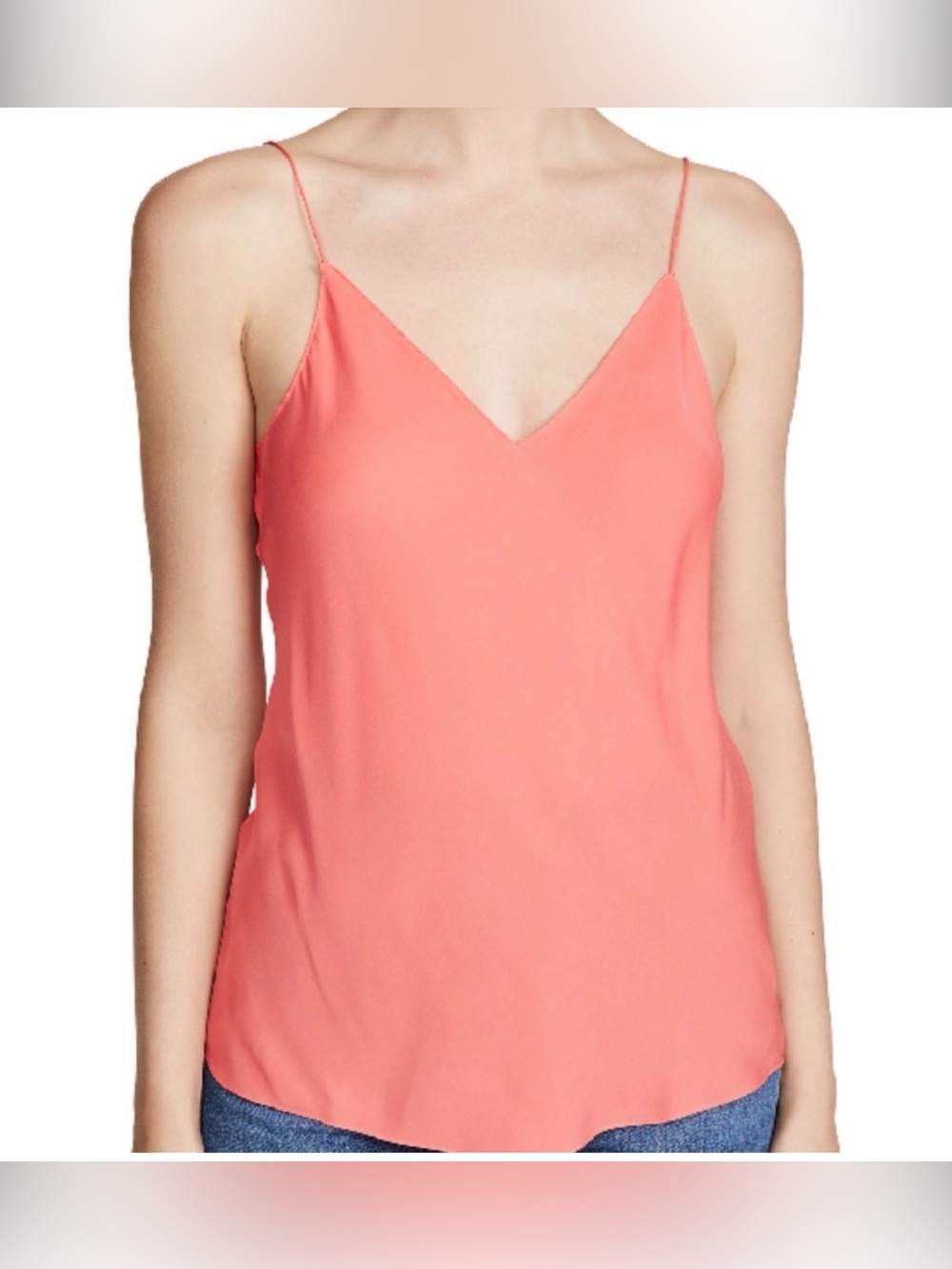 NWT‎ Theory Easy Slip 100% Silk Top